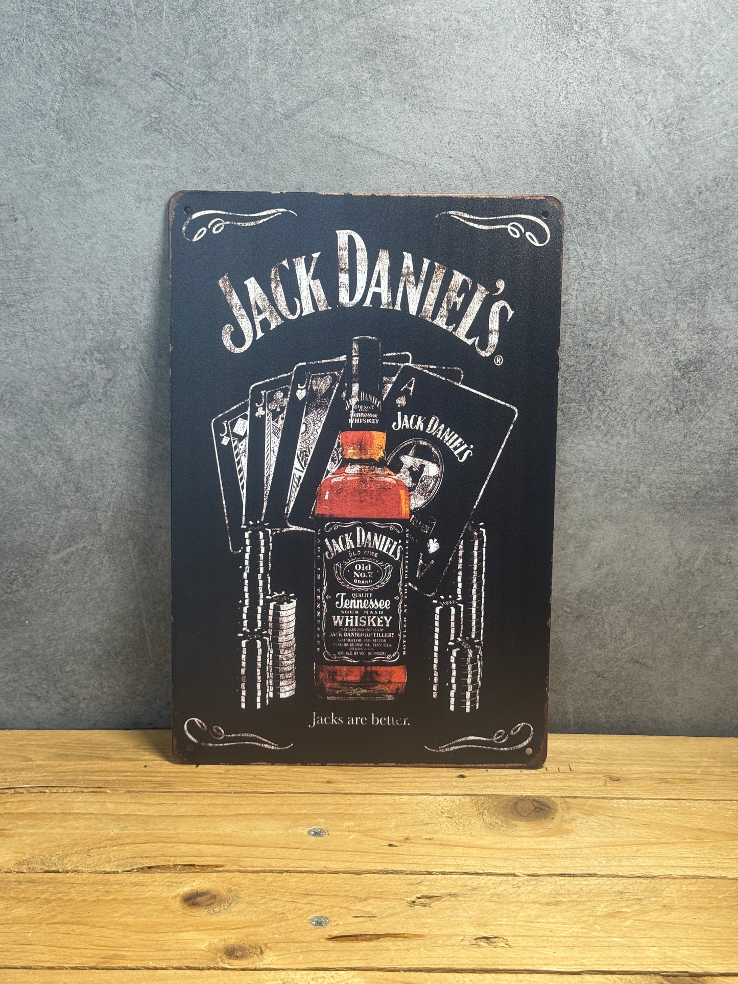 Plaque métal Jack Daniel’s 176