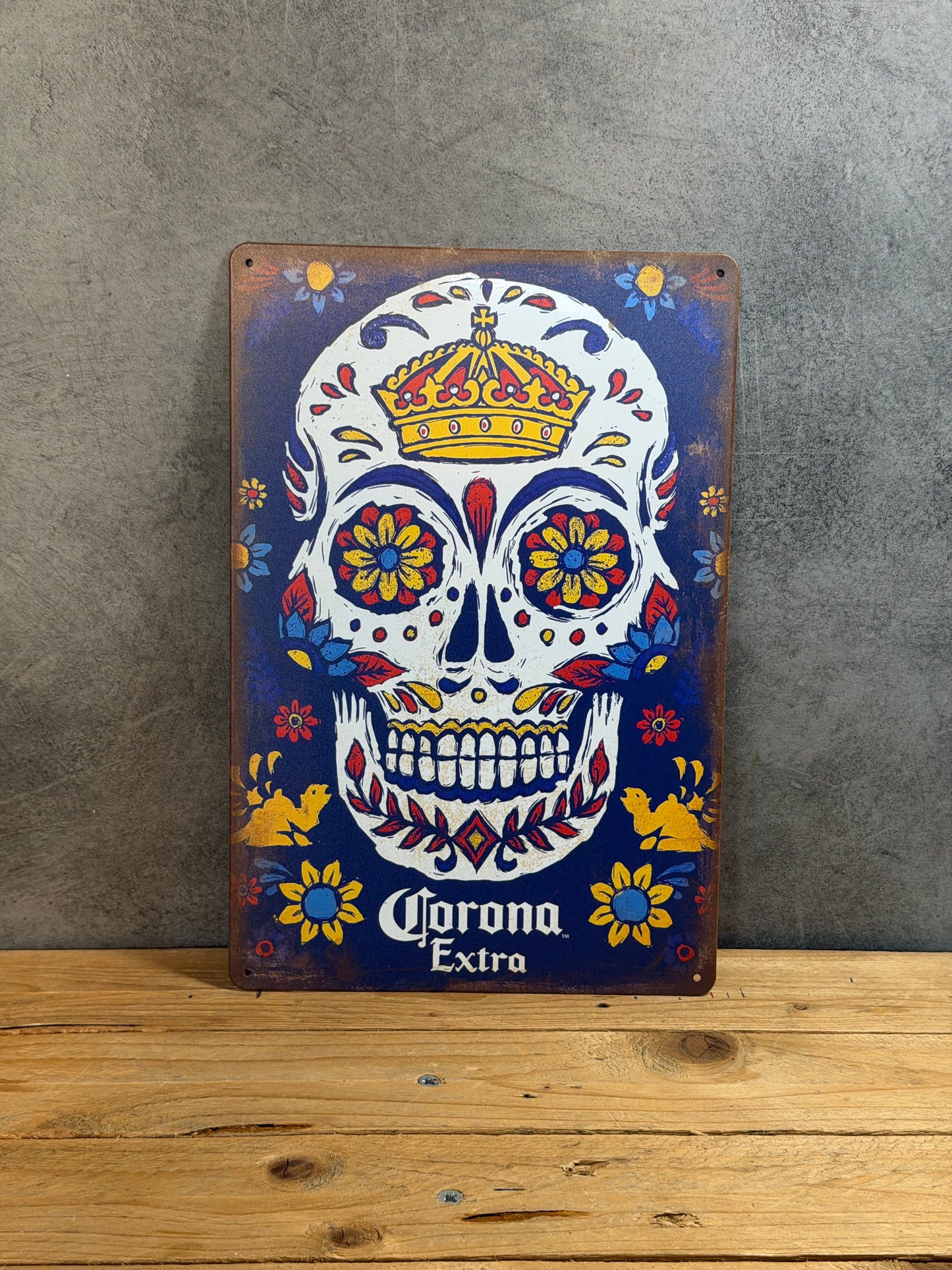 Plaque métal Corona 904