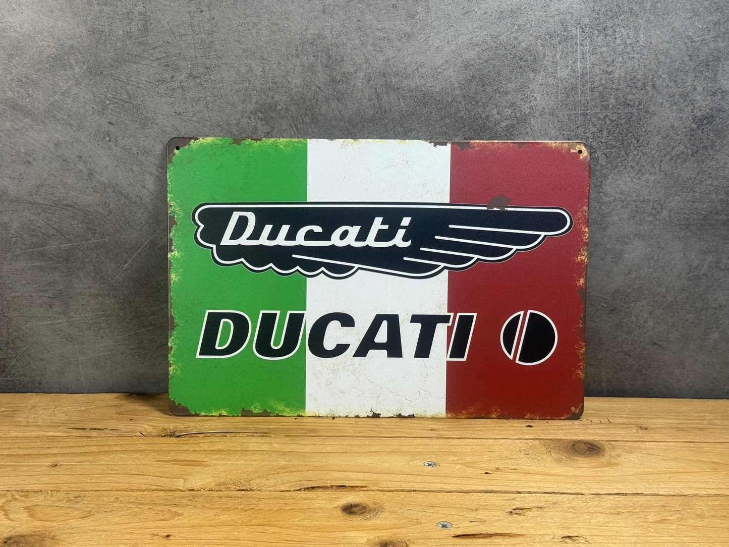 Plaque métal Moto Ducati 8184