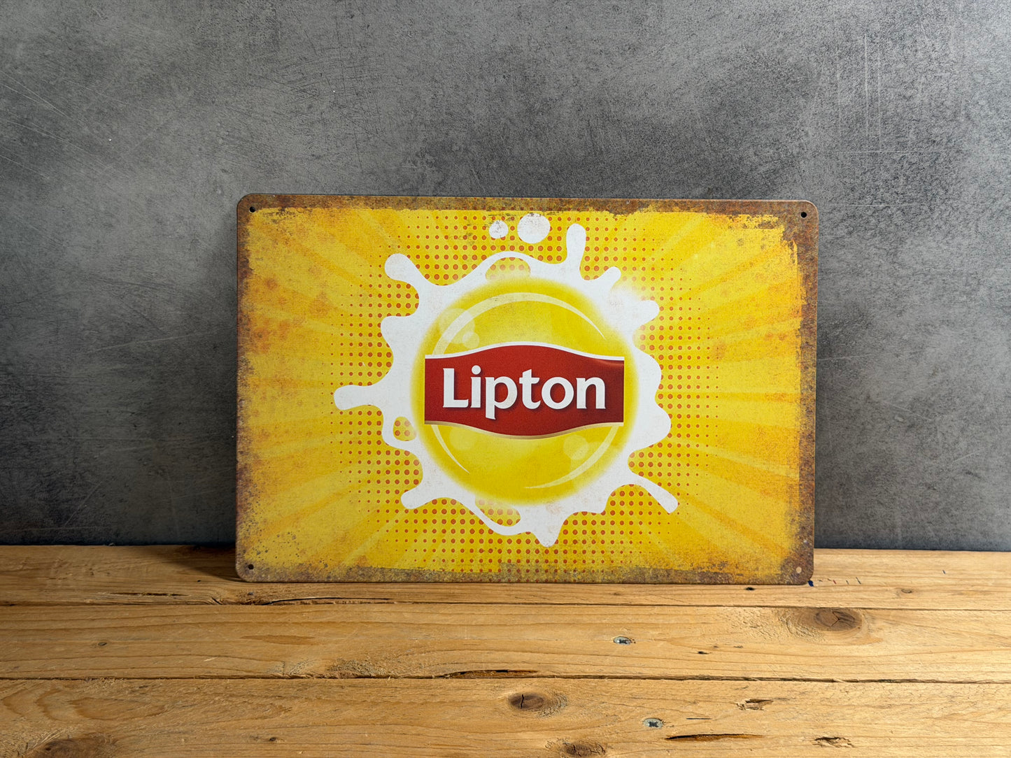 Plaque métal Lipton 317