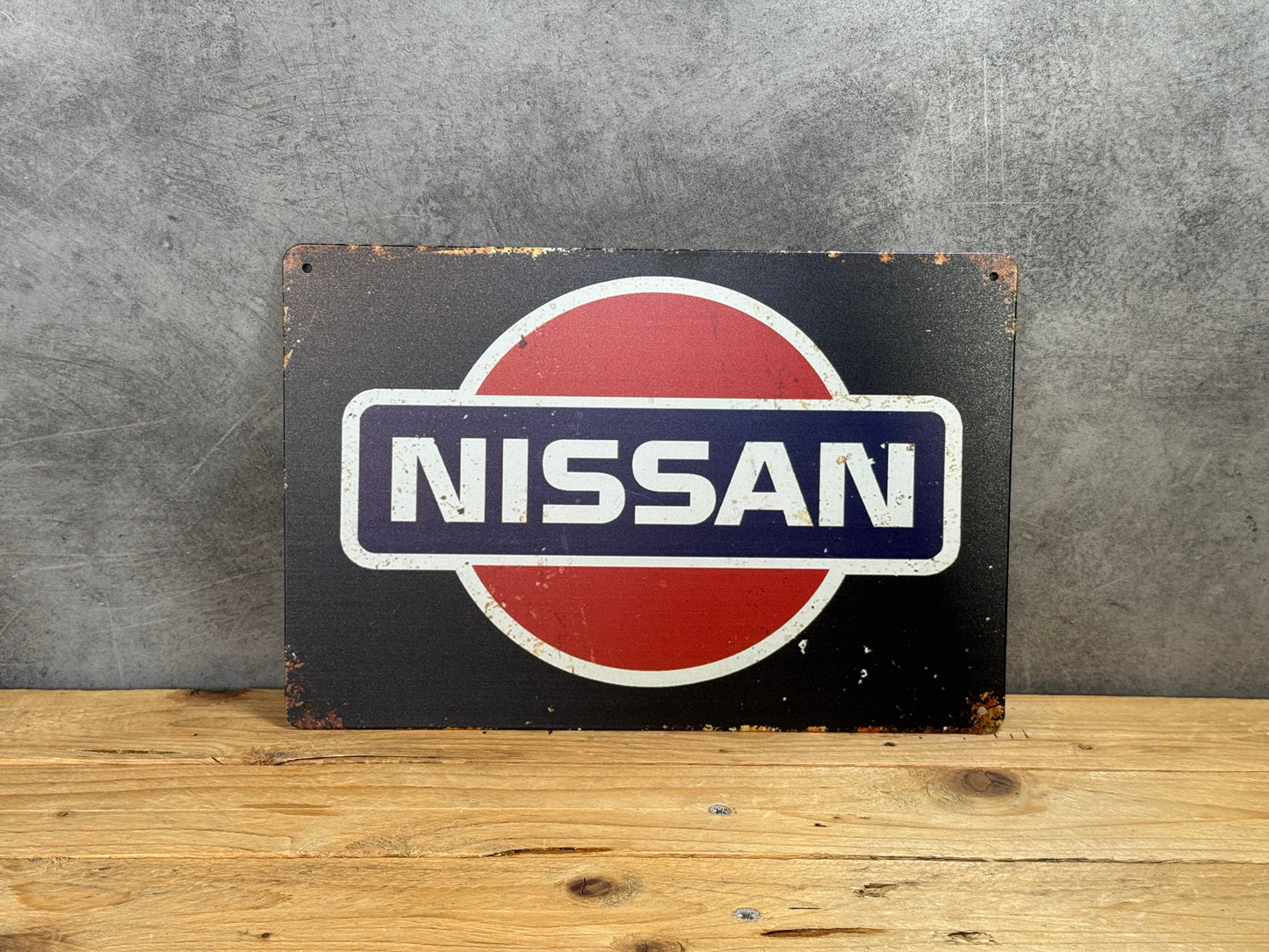 Plaque métal Nissan 702