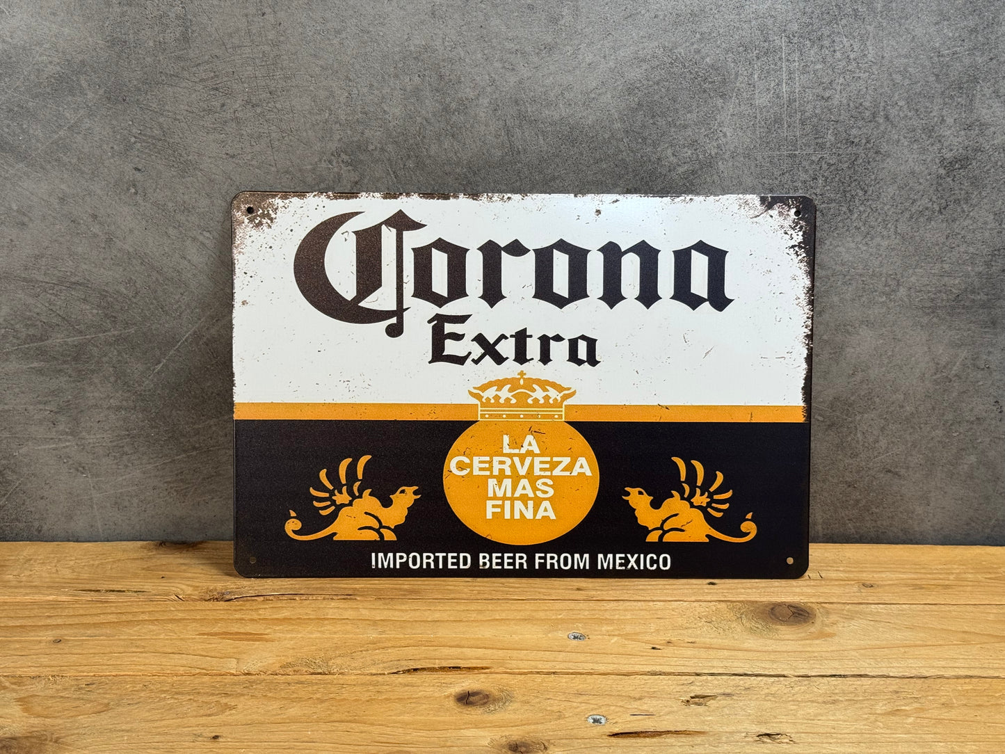Plaque métal Corona 460