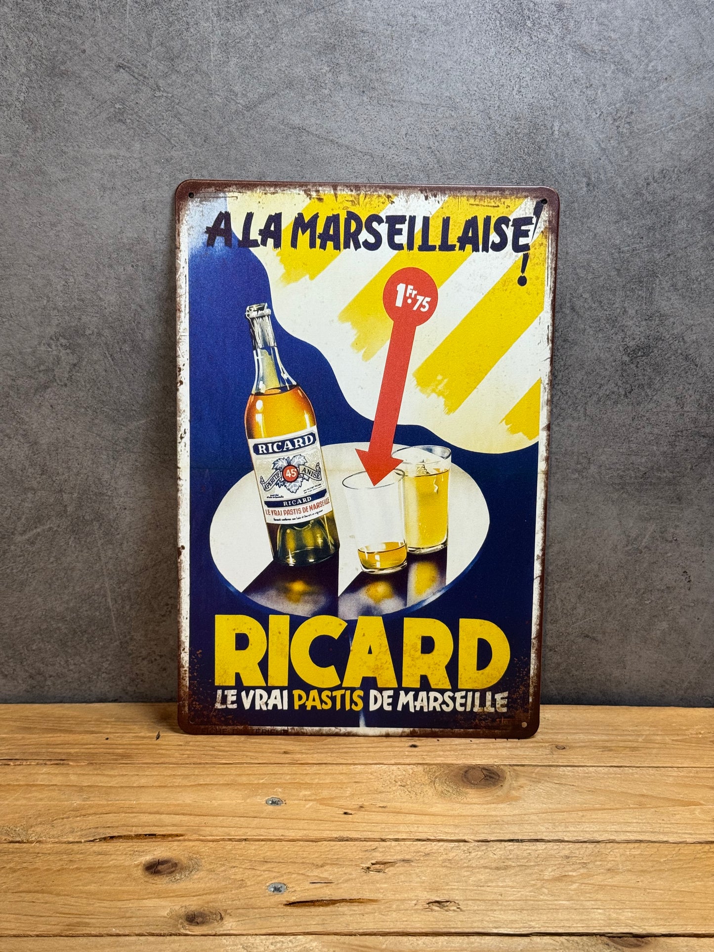 Plaque métal Ricard 874
