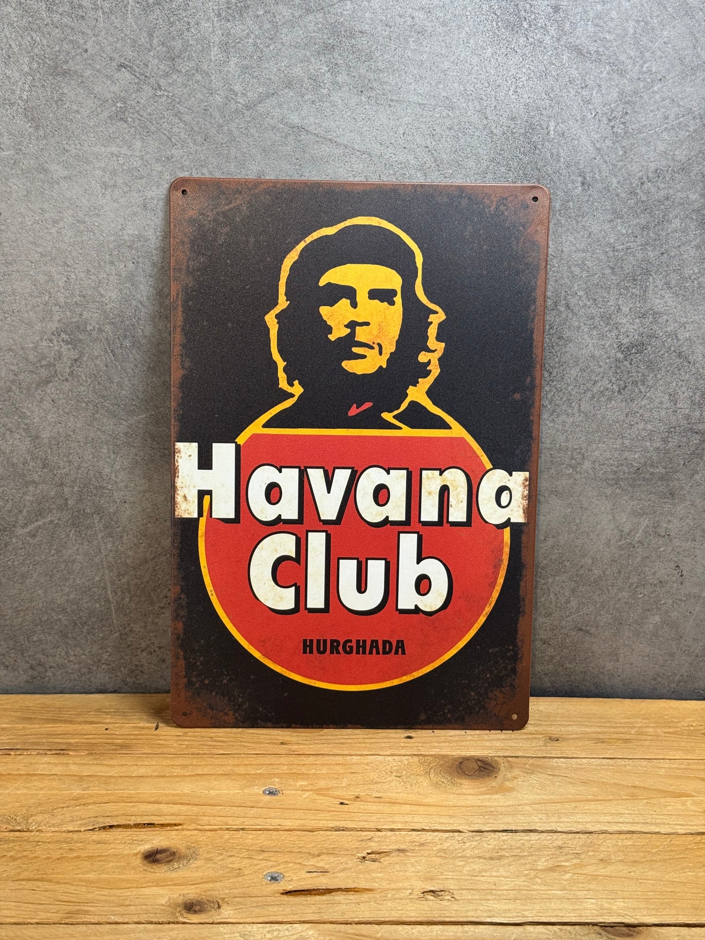 Plaque métal Havana Club 467