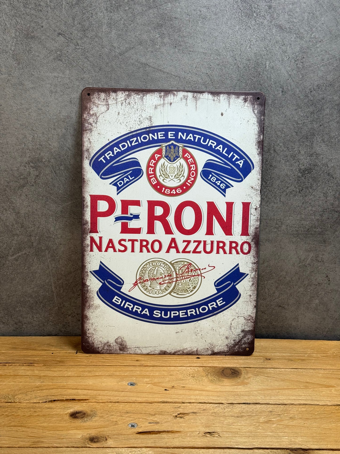 Plaque métal Peroni 272