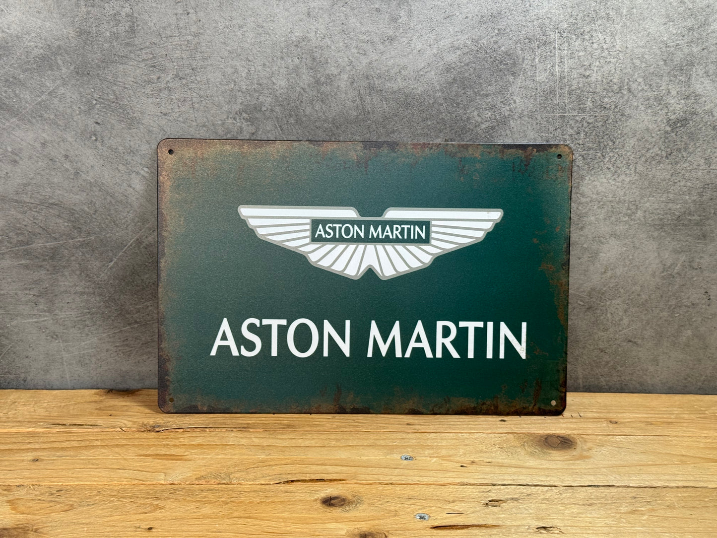 Plaque métal Aston Martin 360