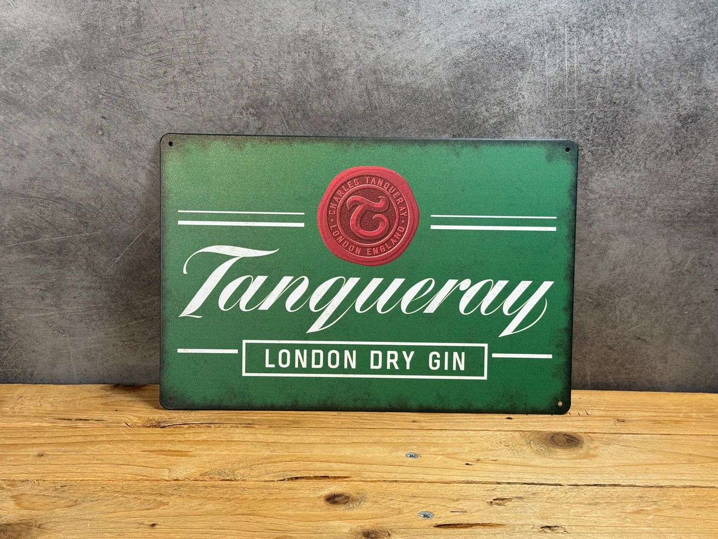 Plaque métal Gin Tanqueray 9135