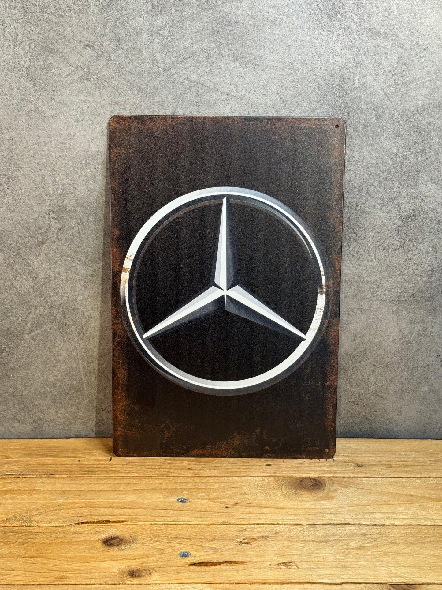 Plaque métal Mercedes 765