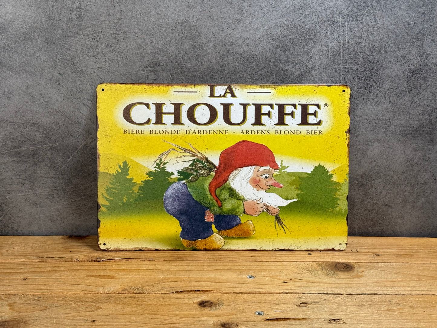 Plaque métal Chouffe 571