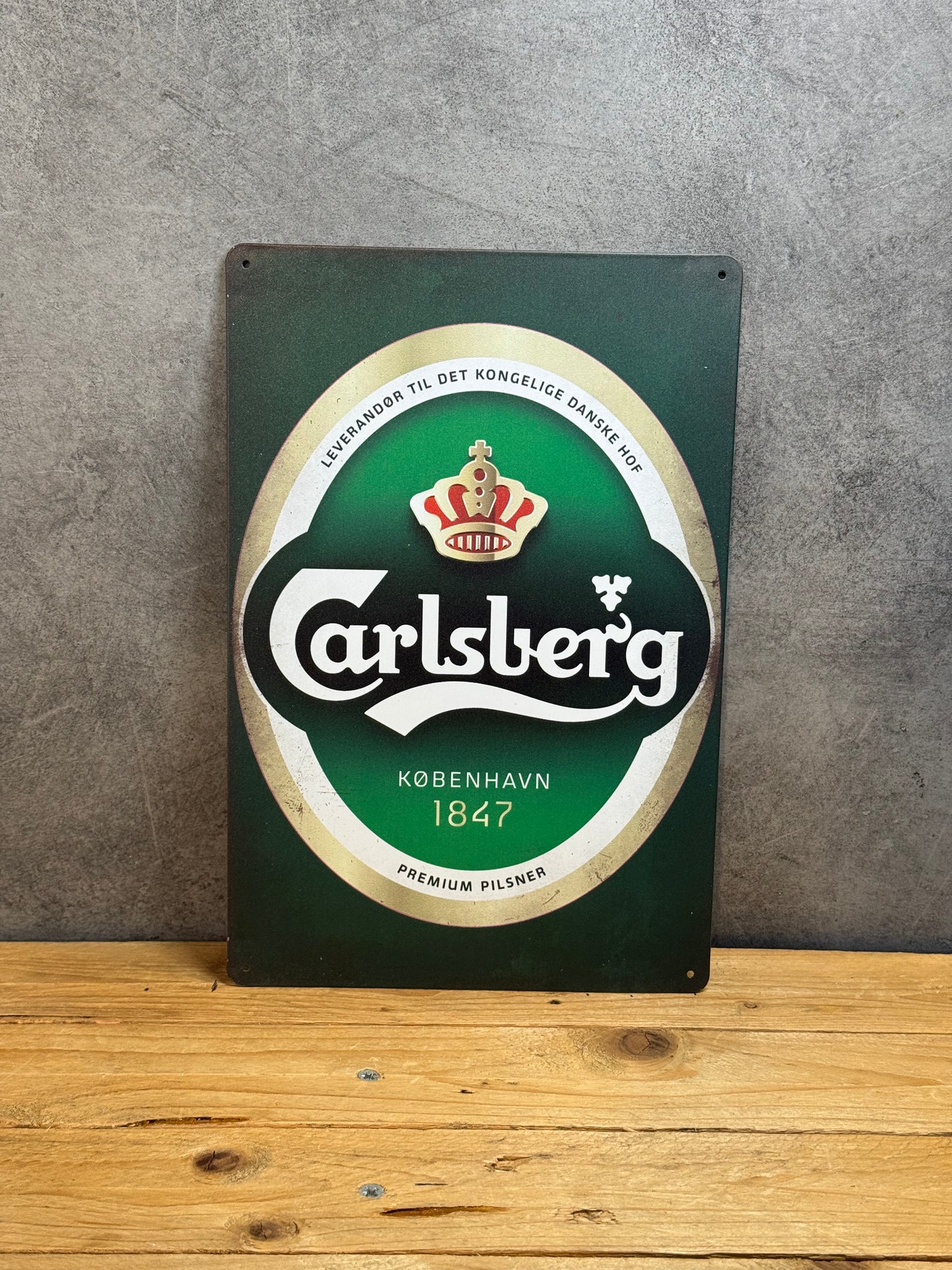 Plaque métal Carlsberg 293