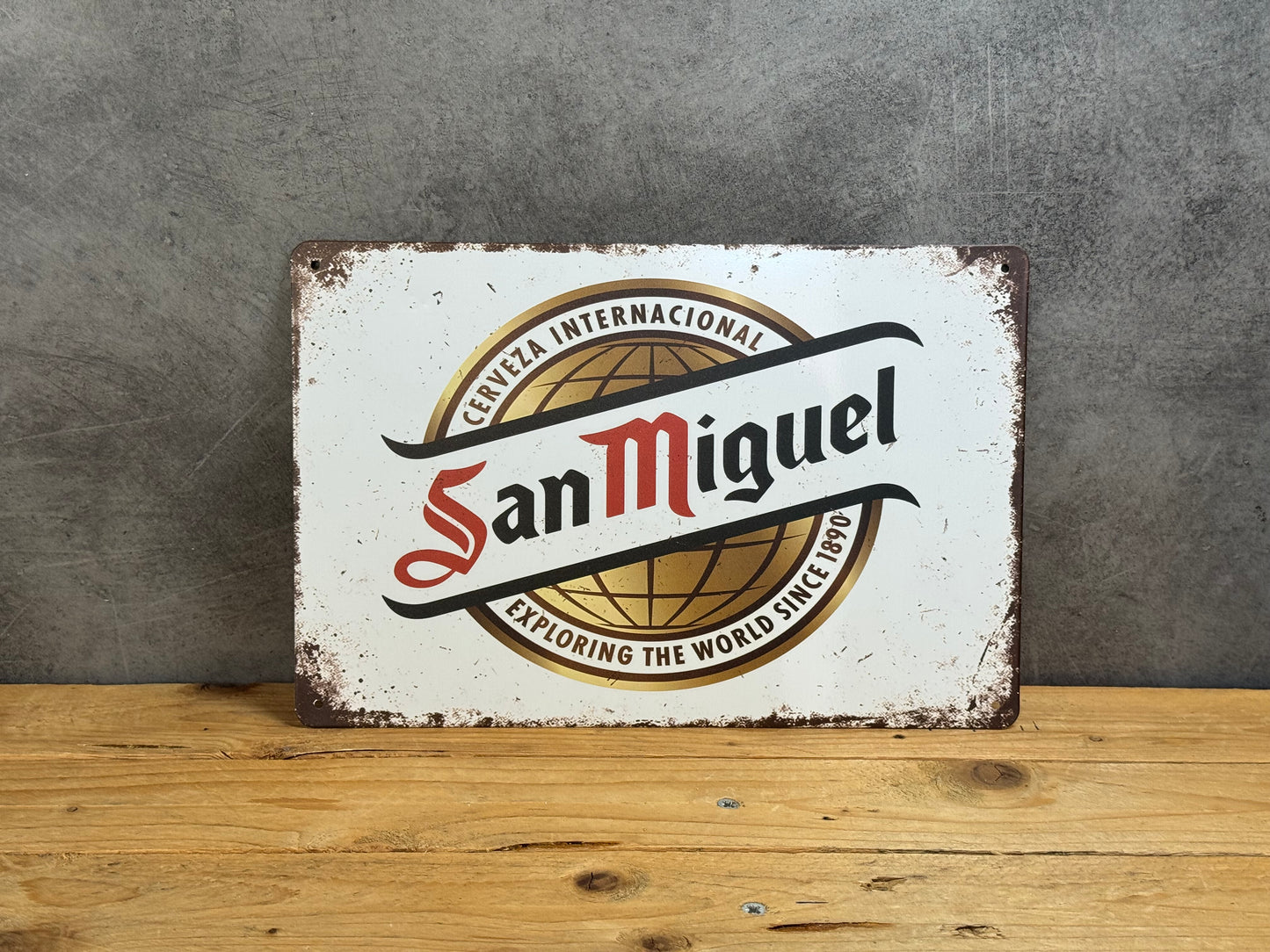 Plaque métal San Miguel 513