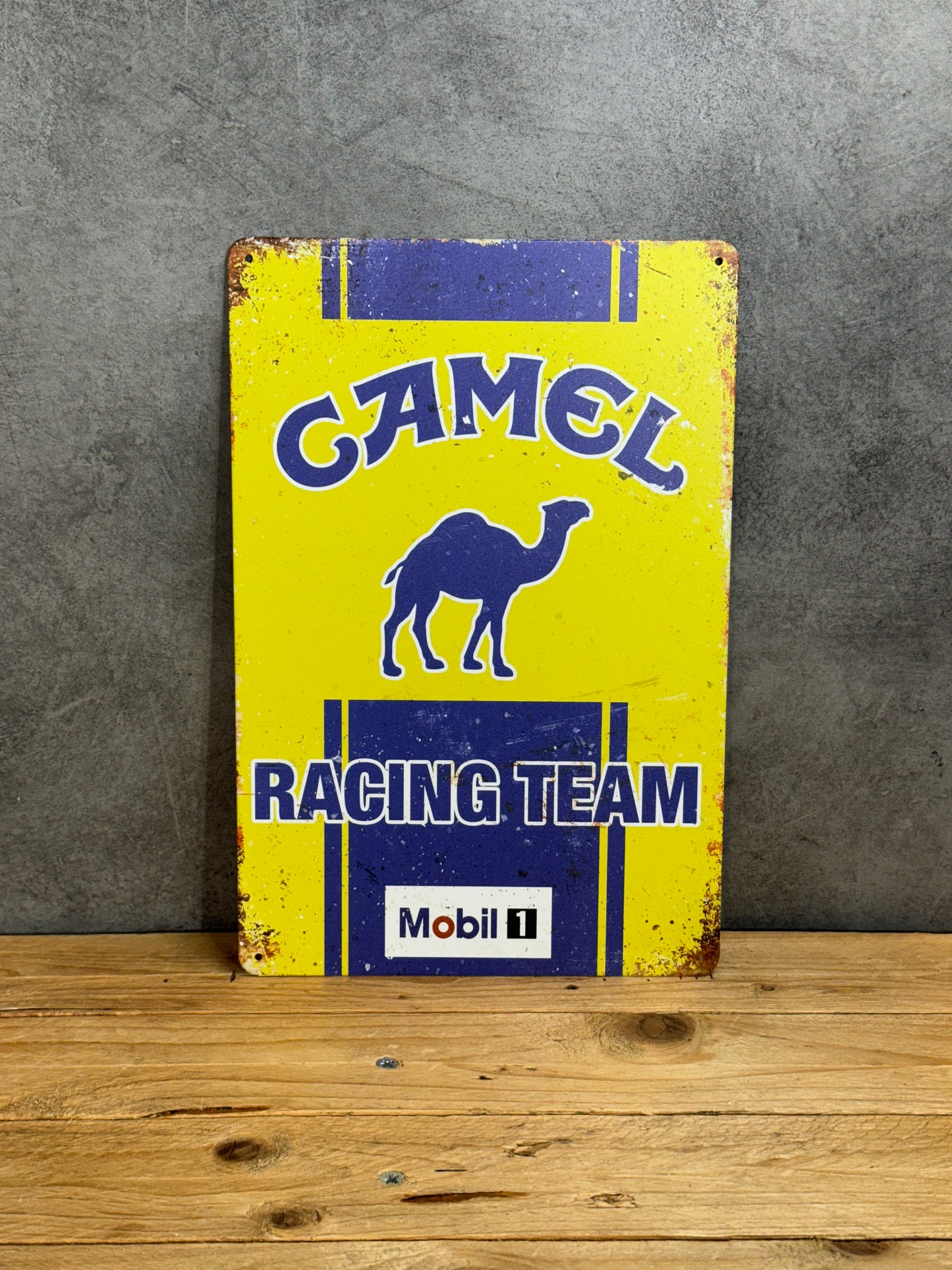Plaque métal Camel 616