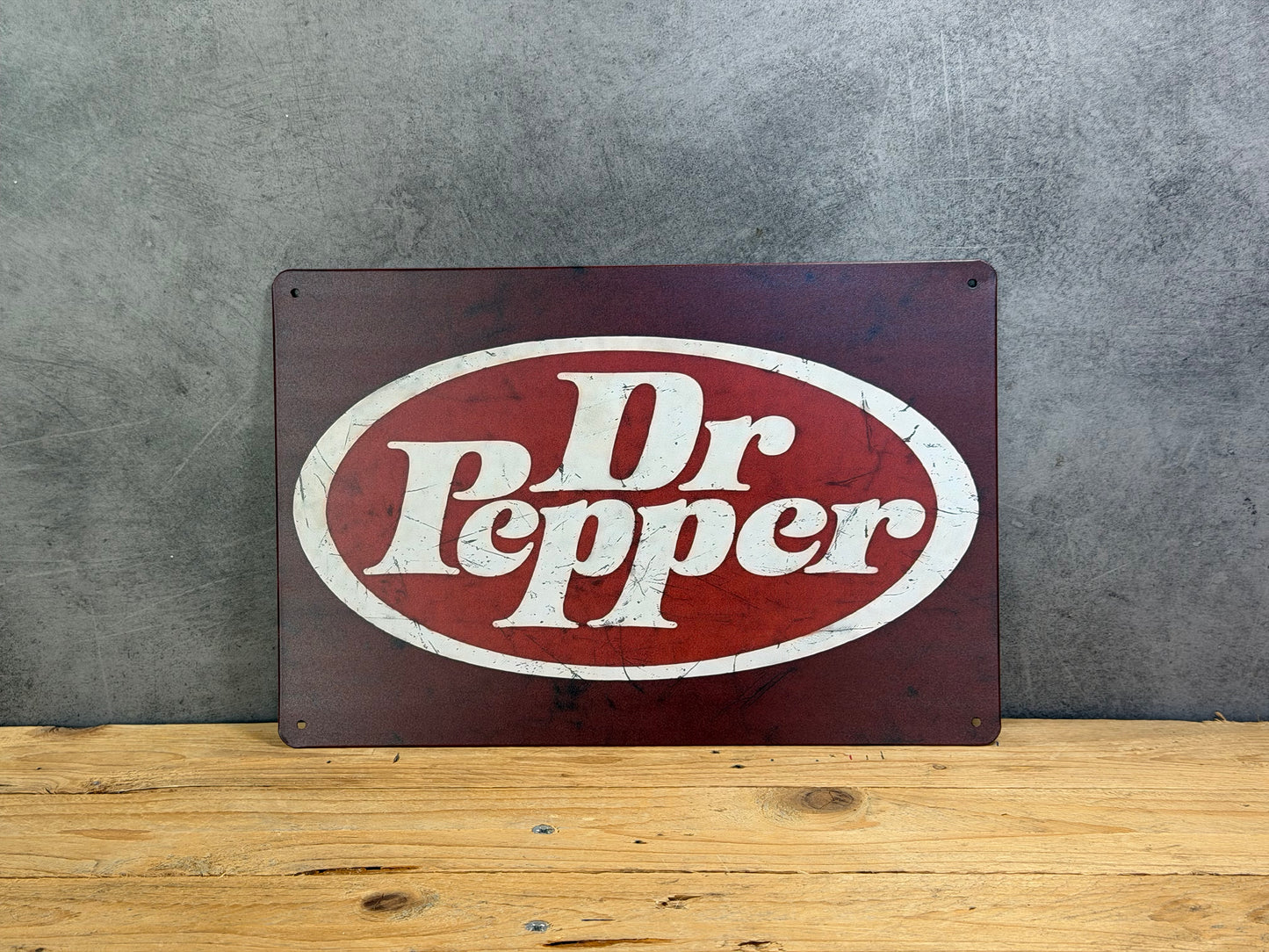 Plaque métal Dr Pepper 114