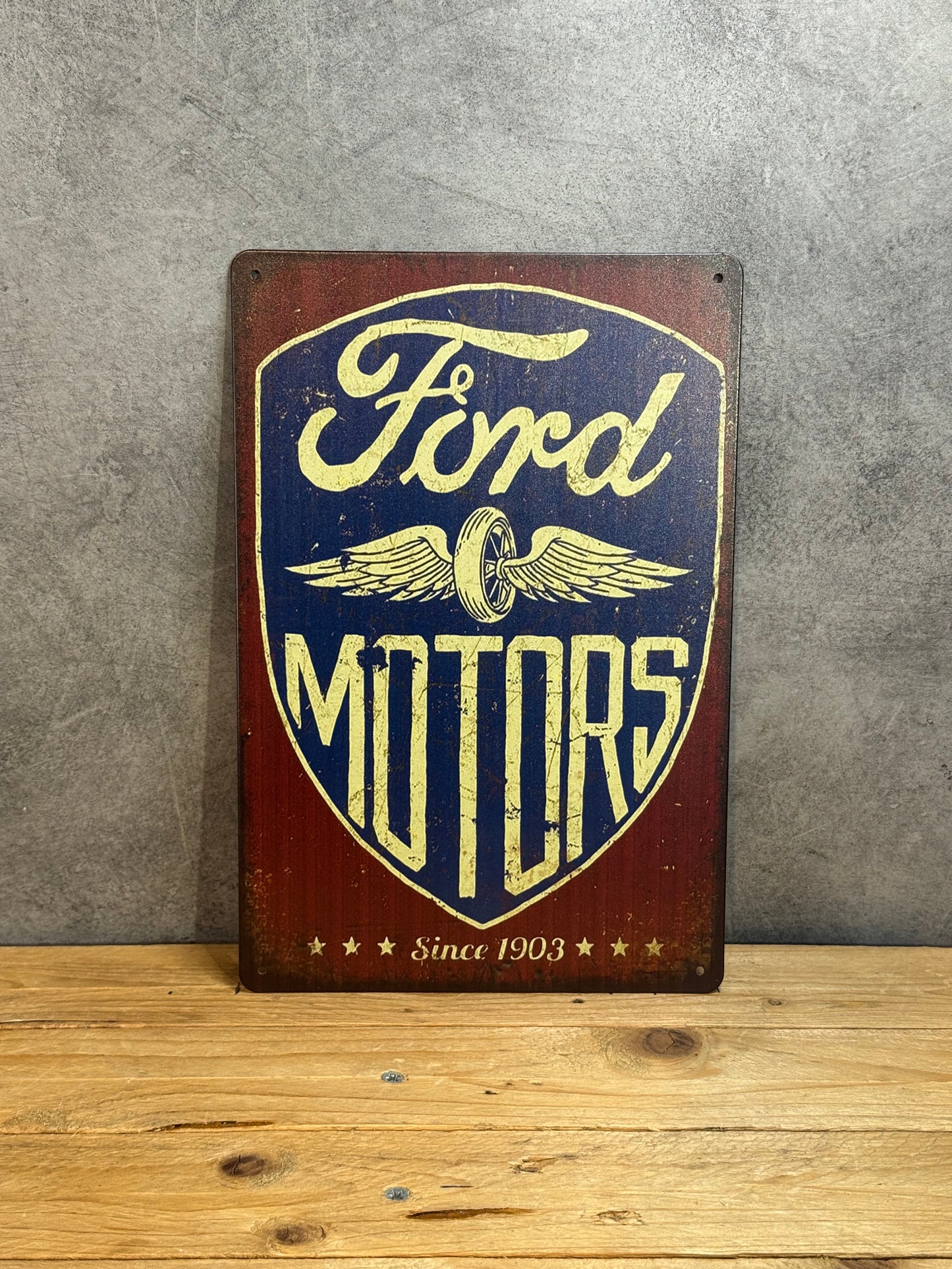 Plaque métal Ford 201