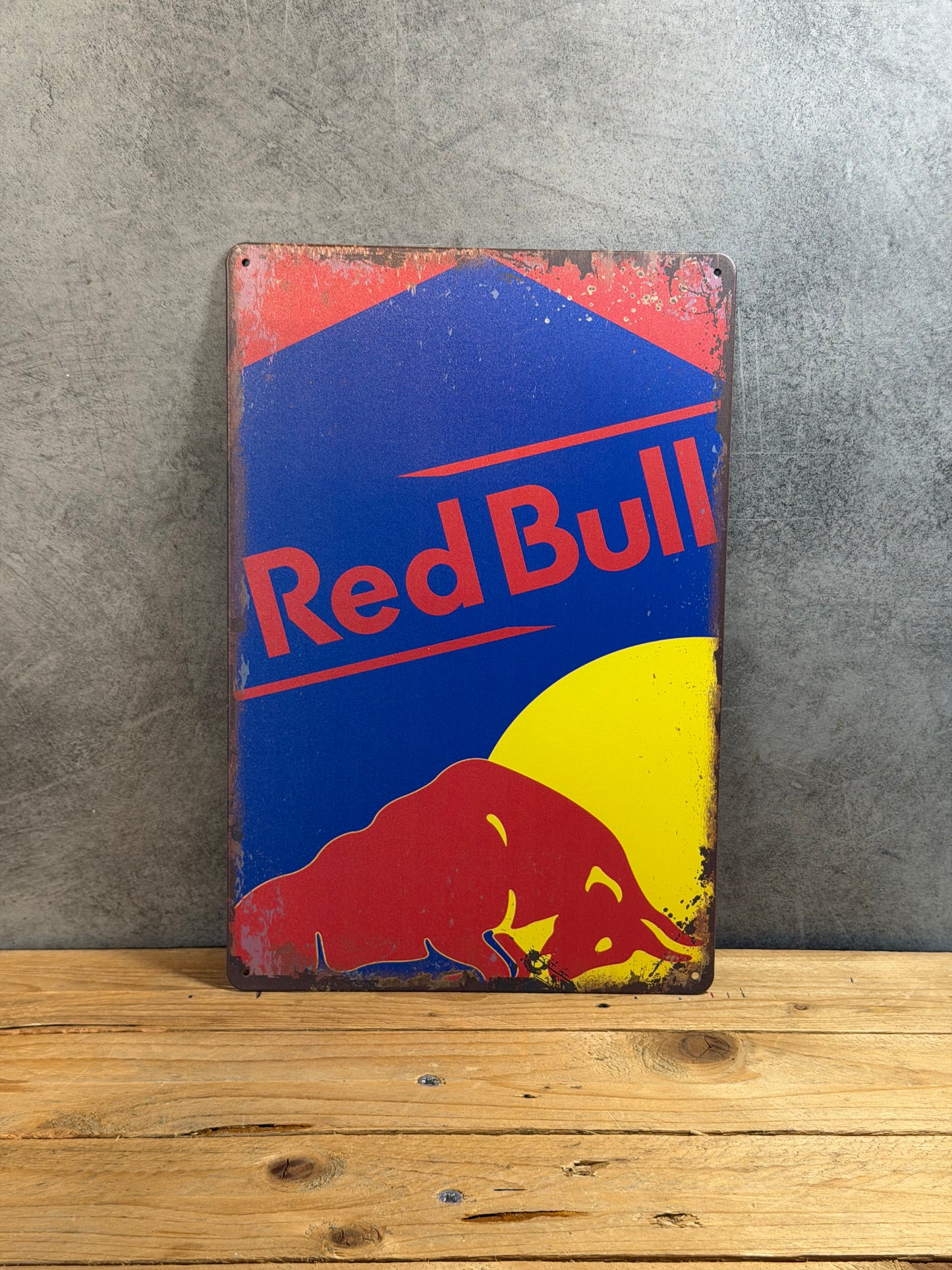 Plaque métal Redbull 700