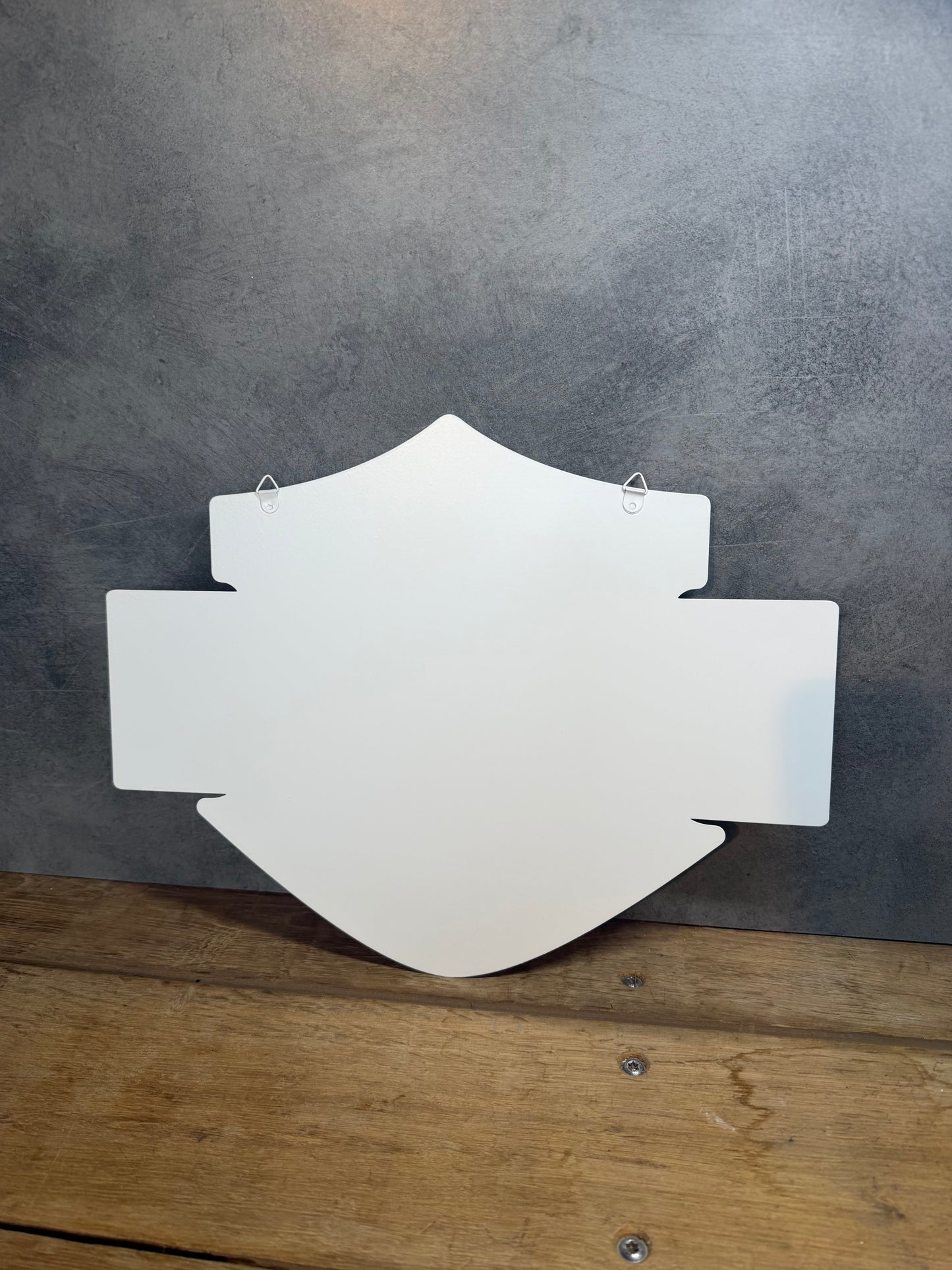 Plaque métal Logo Harley Davidson 30x40cm