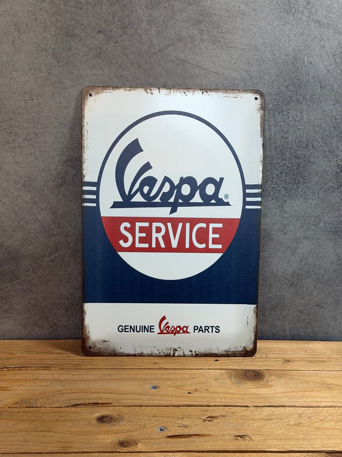 Plaque métal Vespa 996