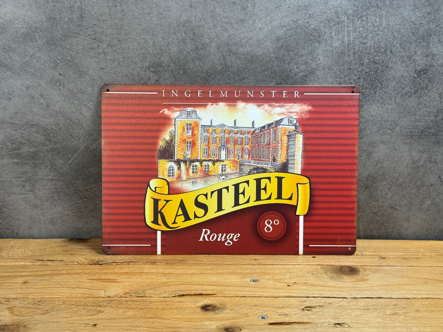 Plaque métal Kasteel 987