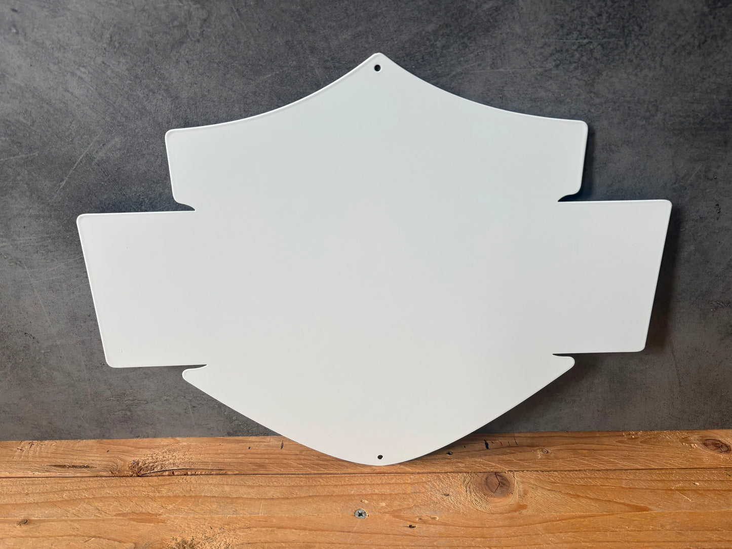 Plaque métal Logo Harley Davidson 30x40cm