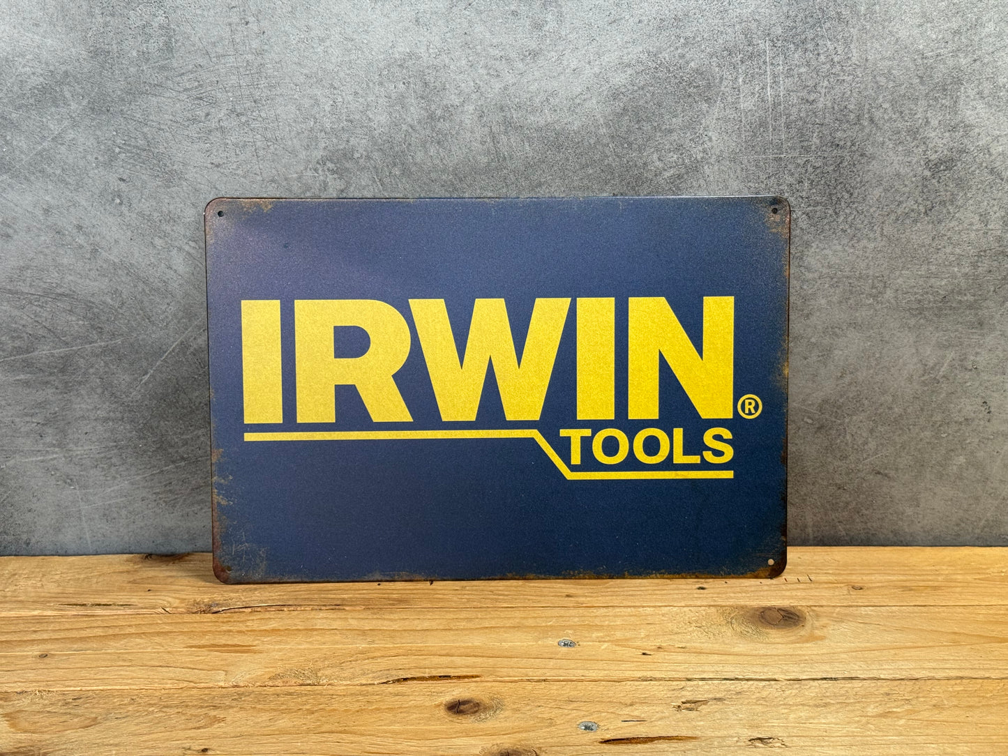 Plaque métal Irwin 161