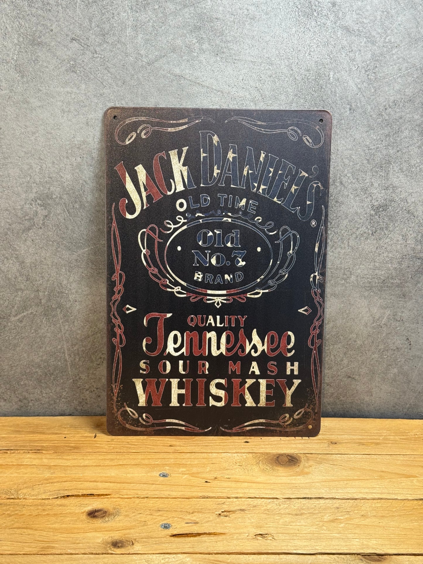 Plaque métal Jack Daniel’s 524