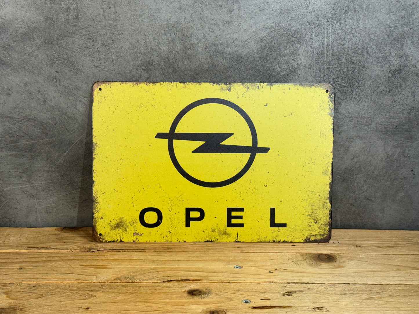 Plaque métal Opel 768