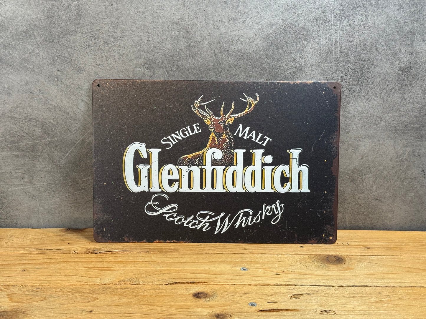 Plaque métal Glenfiddich 460