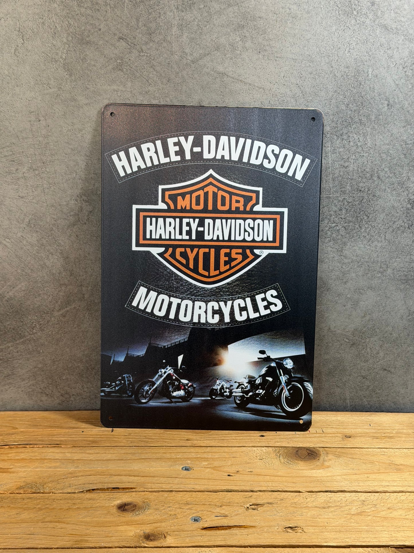 Plaque métal Harley Davidson 587