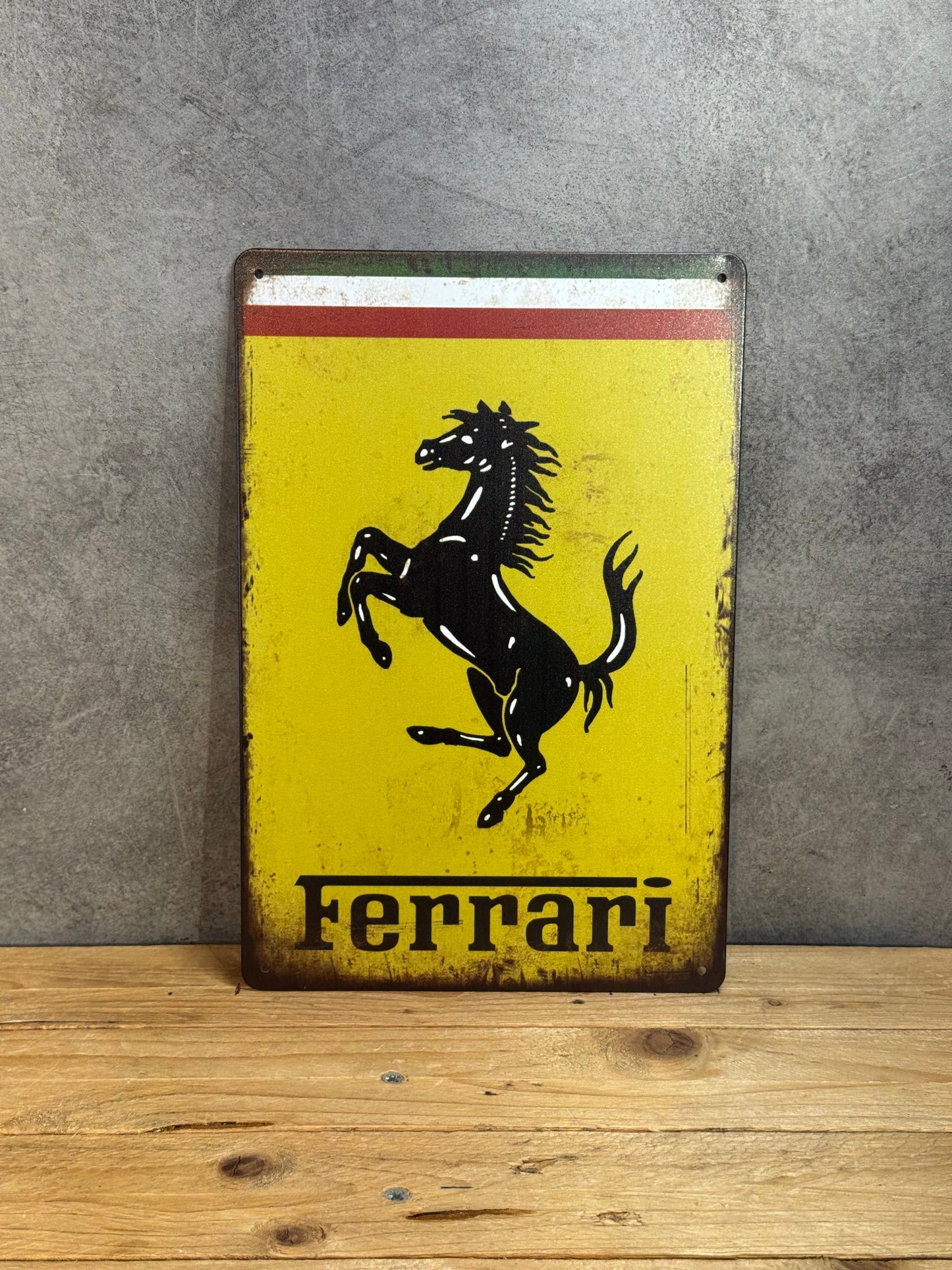 Plaque métal Ferrari 402