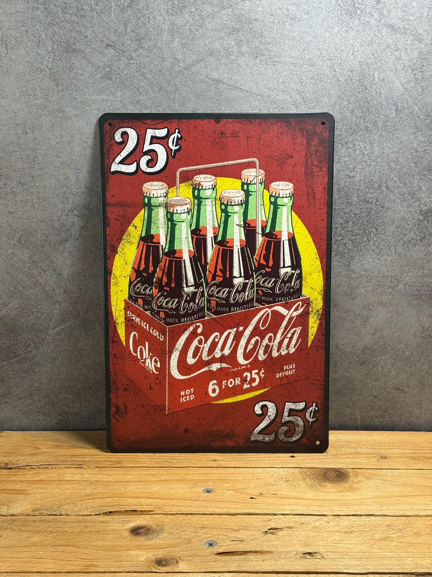 Plaque métal Coca Cola 117