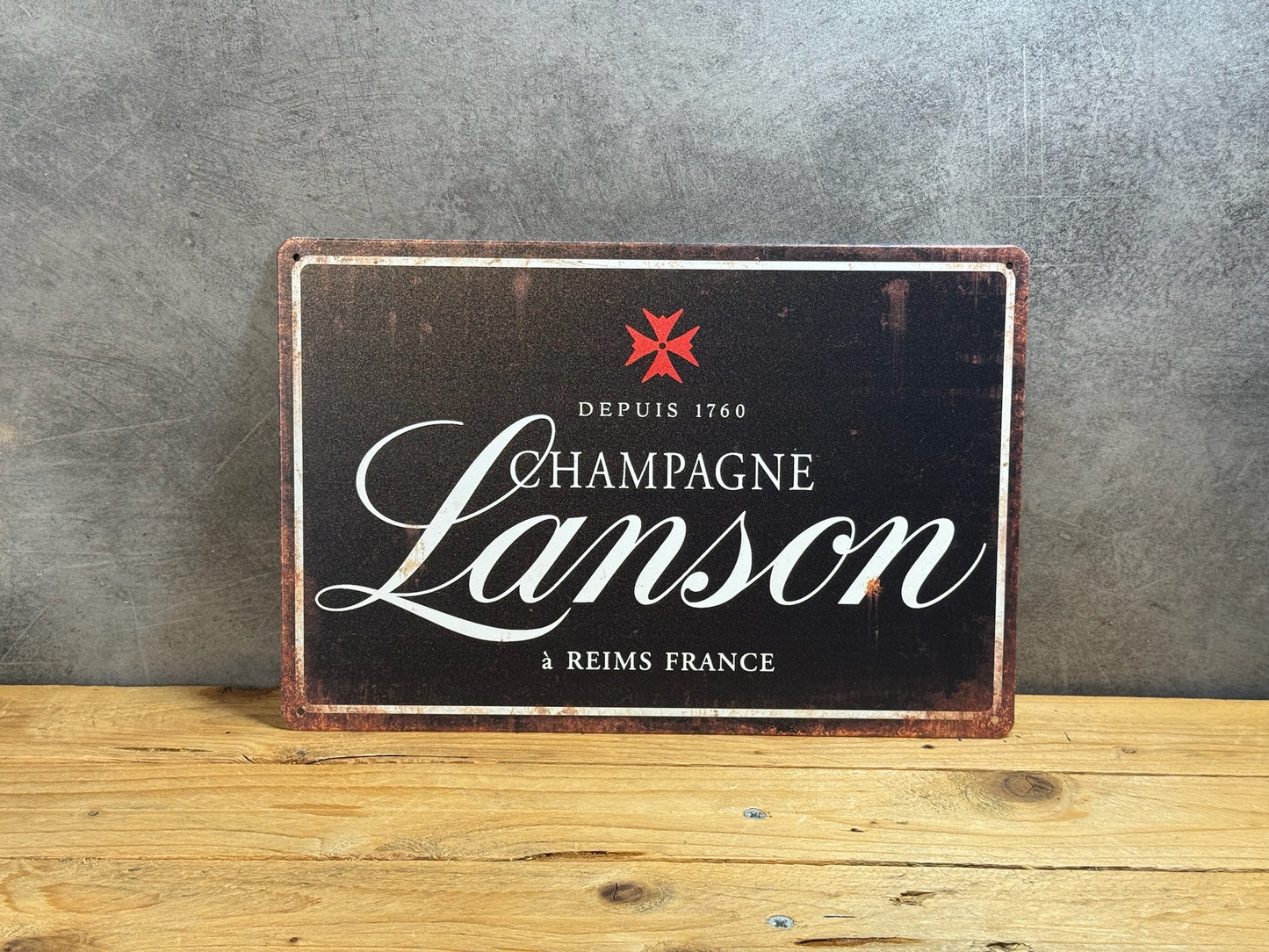 Plaque métal Lanson 210
