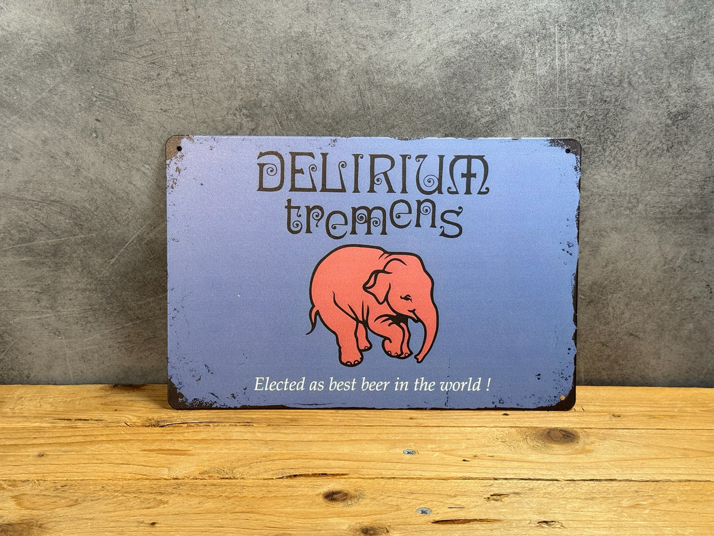 Plaque métal Delirium 579