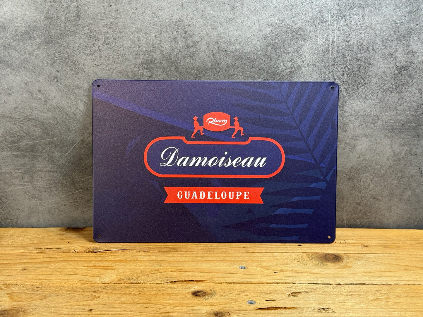 Plaque métal Rhum Damoiseau 008