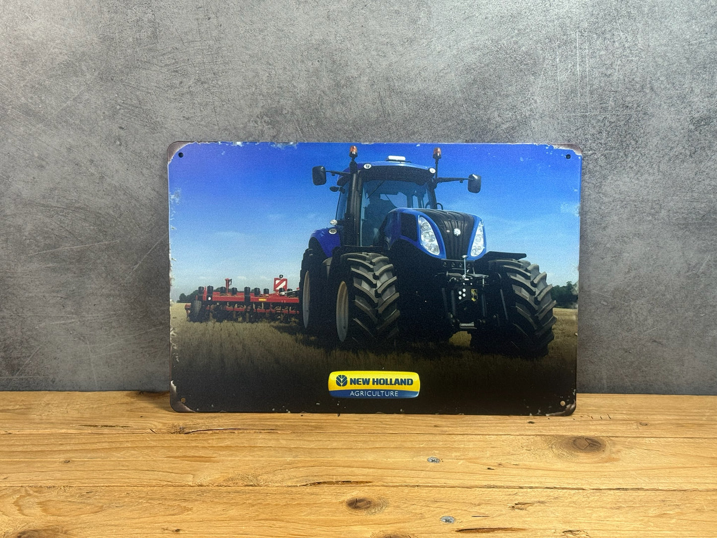 Plaque métal New Holland 021