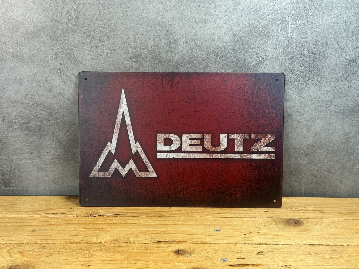Plaque métal Deutz 838