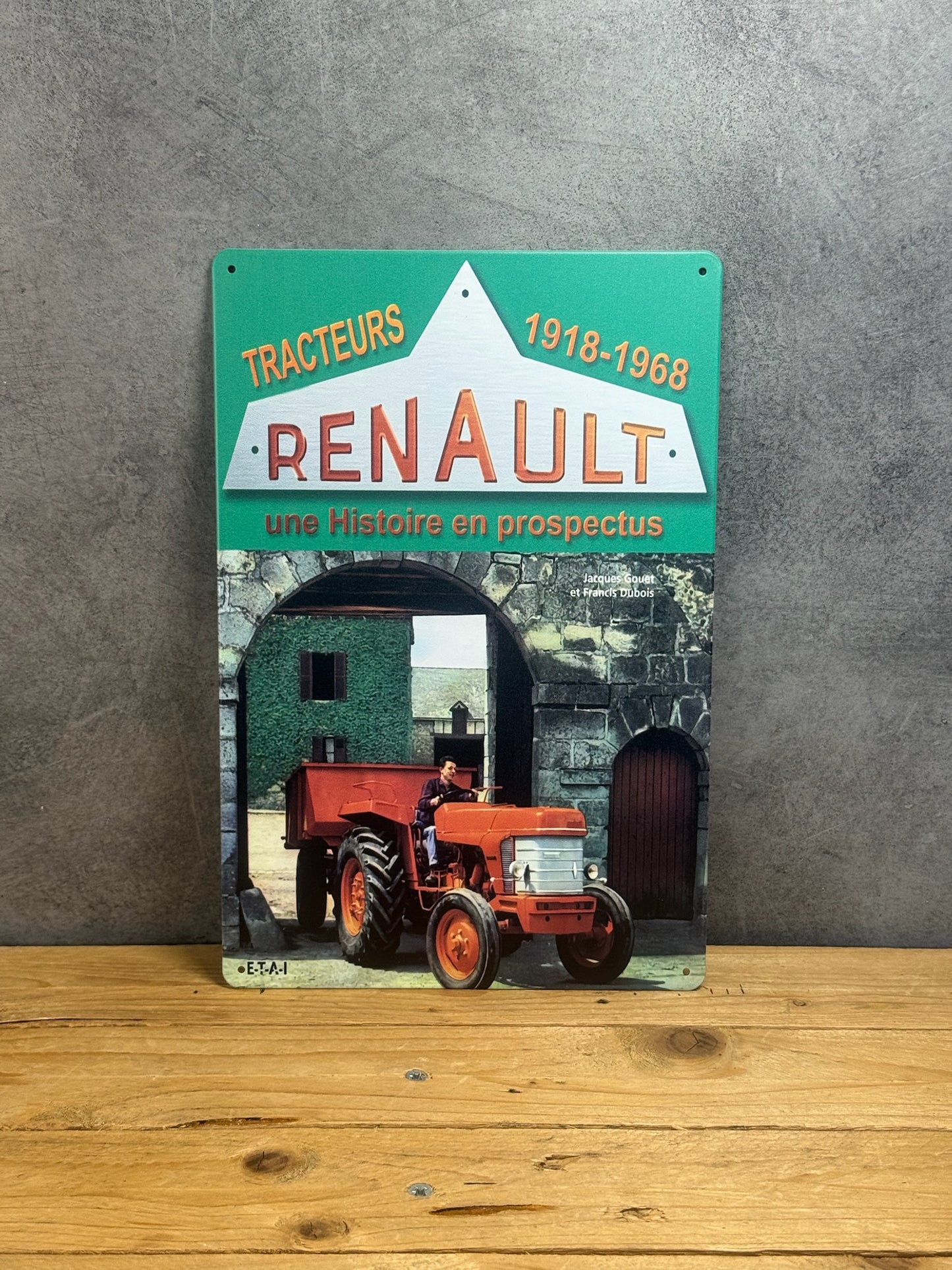 Plaque métal Renault 385