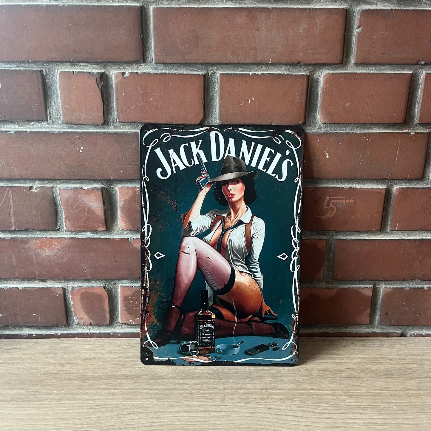 Plaque métal Jack Daniels 107