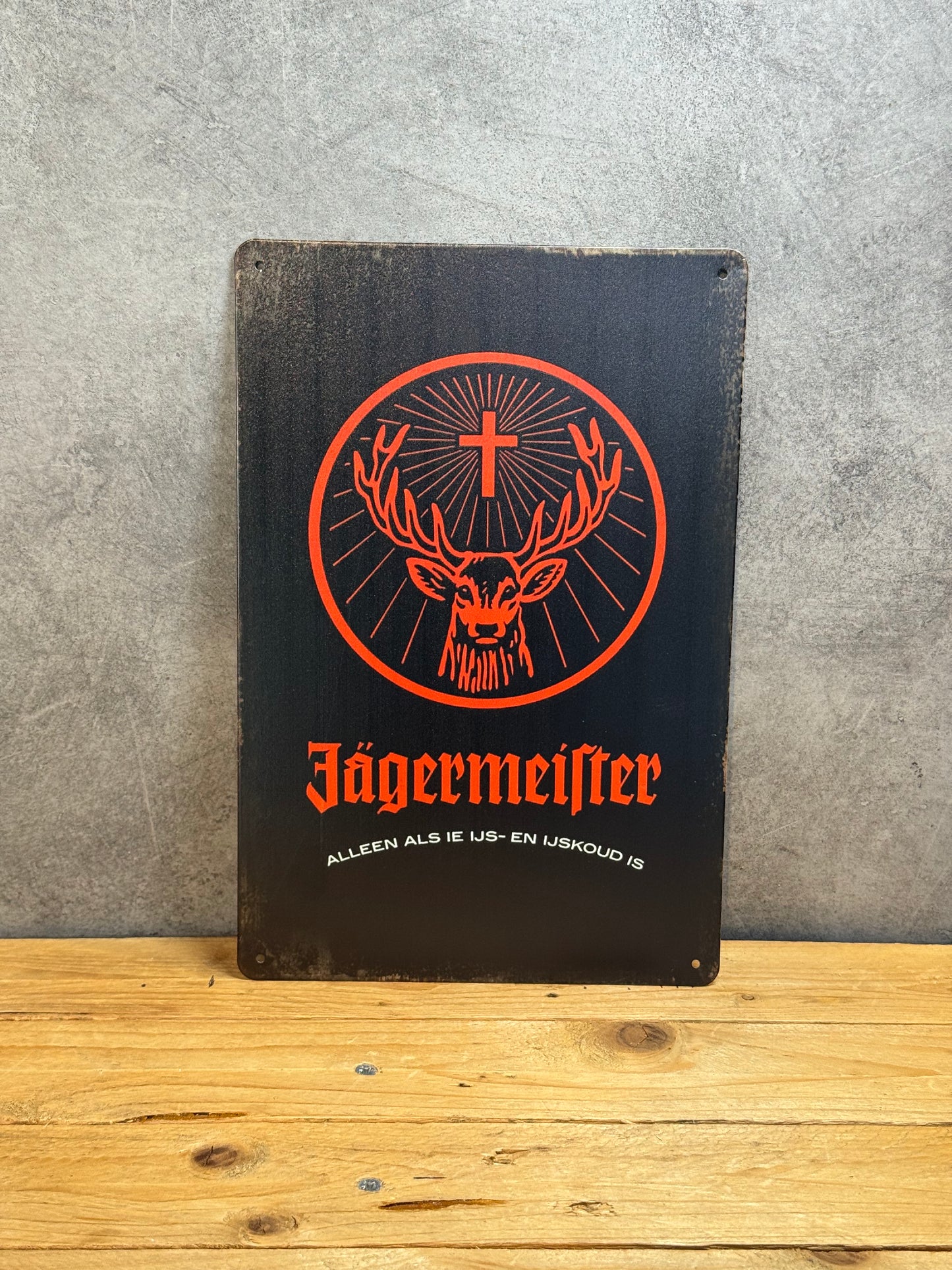 Plaque métal Jagermeister 369