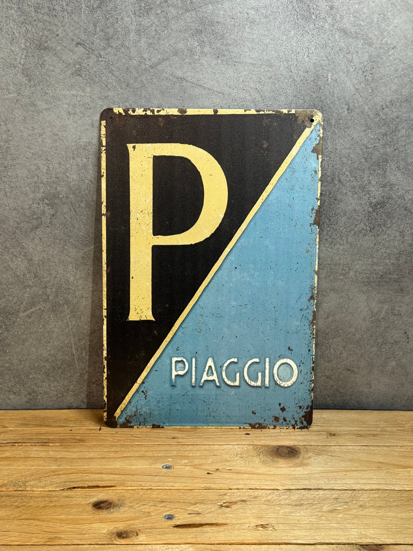 Plaque métal Piaggio 733