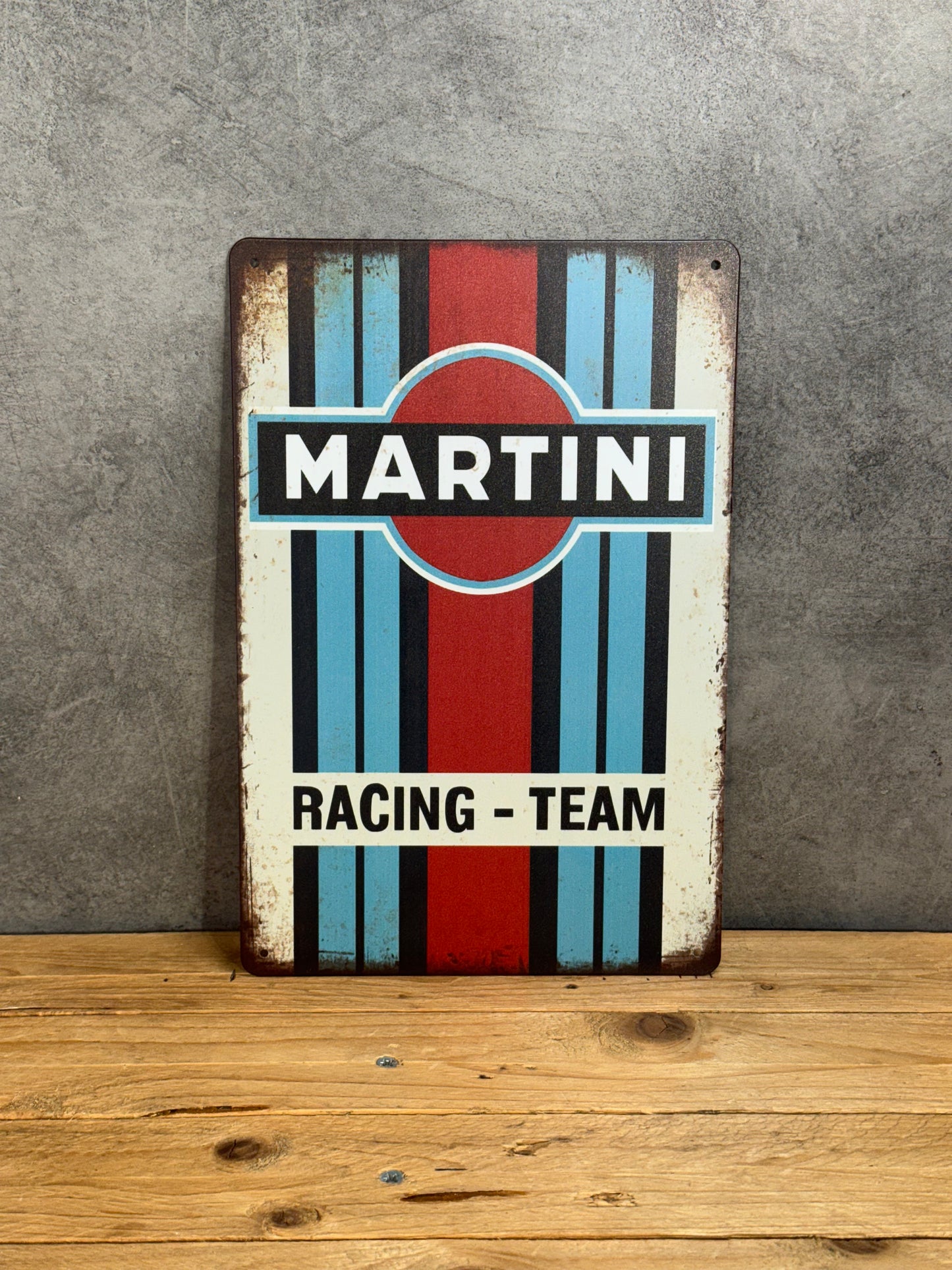 Plaque métal Martini 025