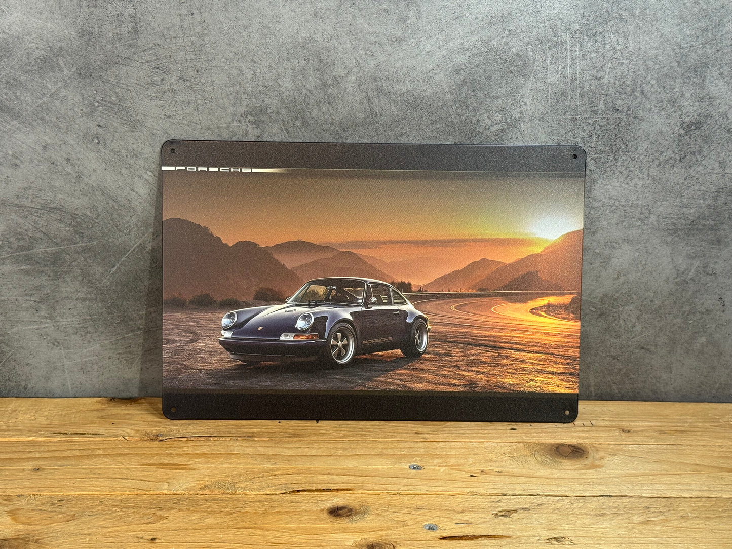 Plaque métal Porsche 0045