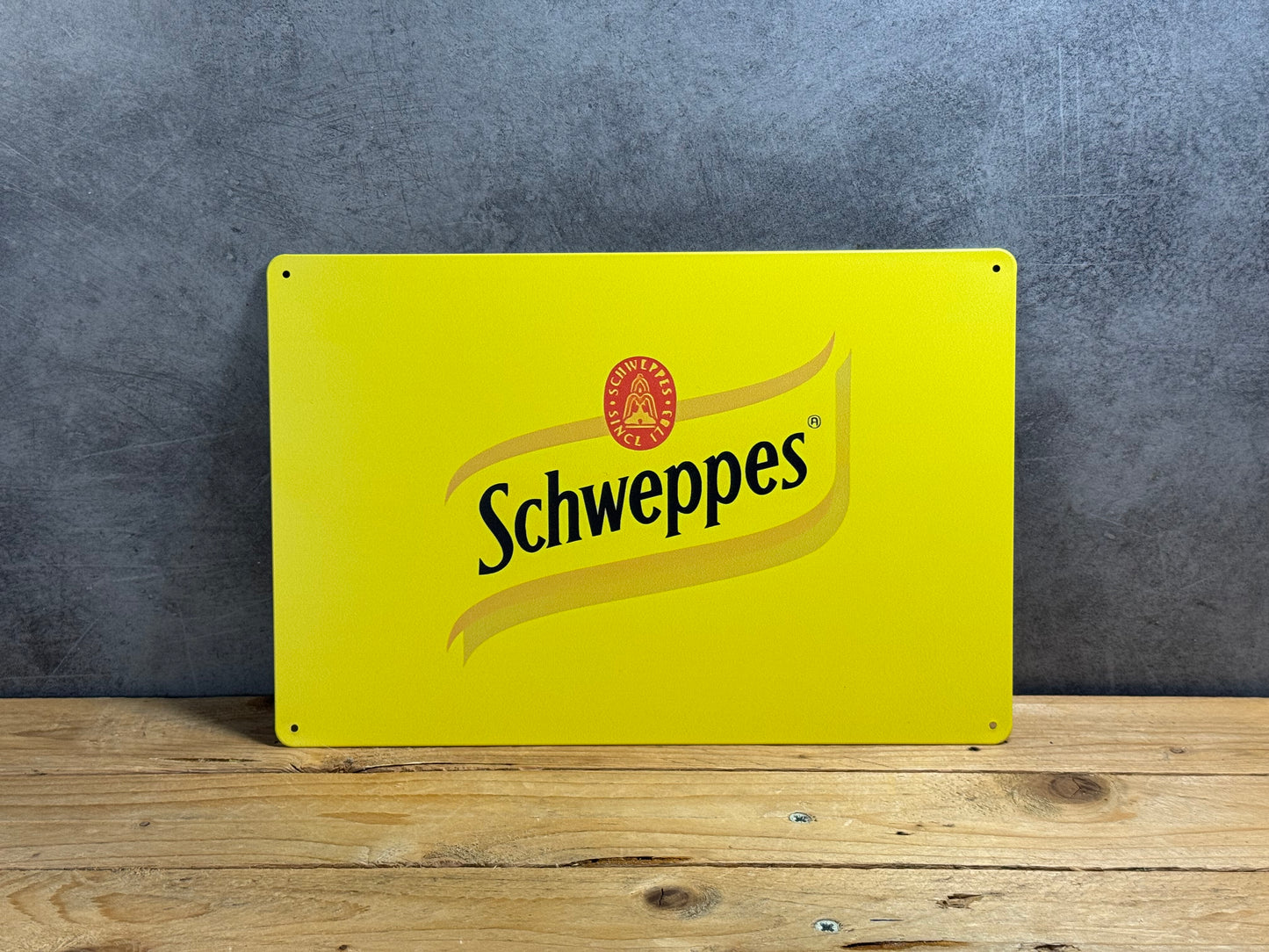 Plaque métal Schweppes 015