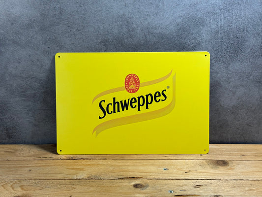 Plaque métal Schweppes 015