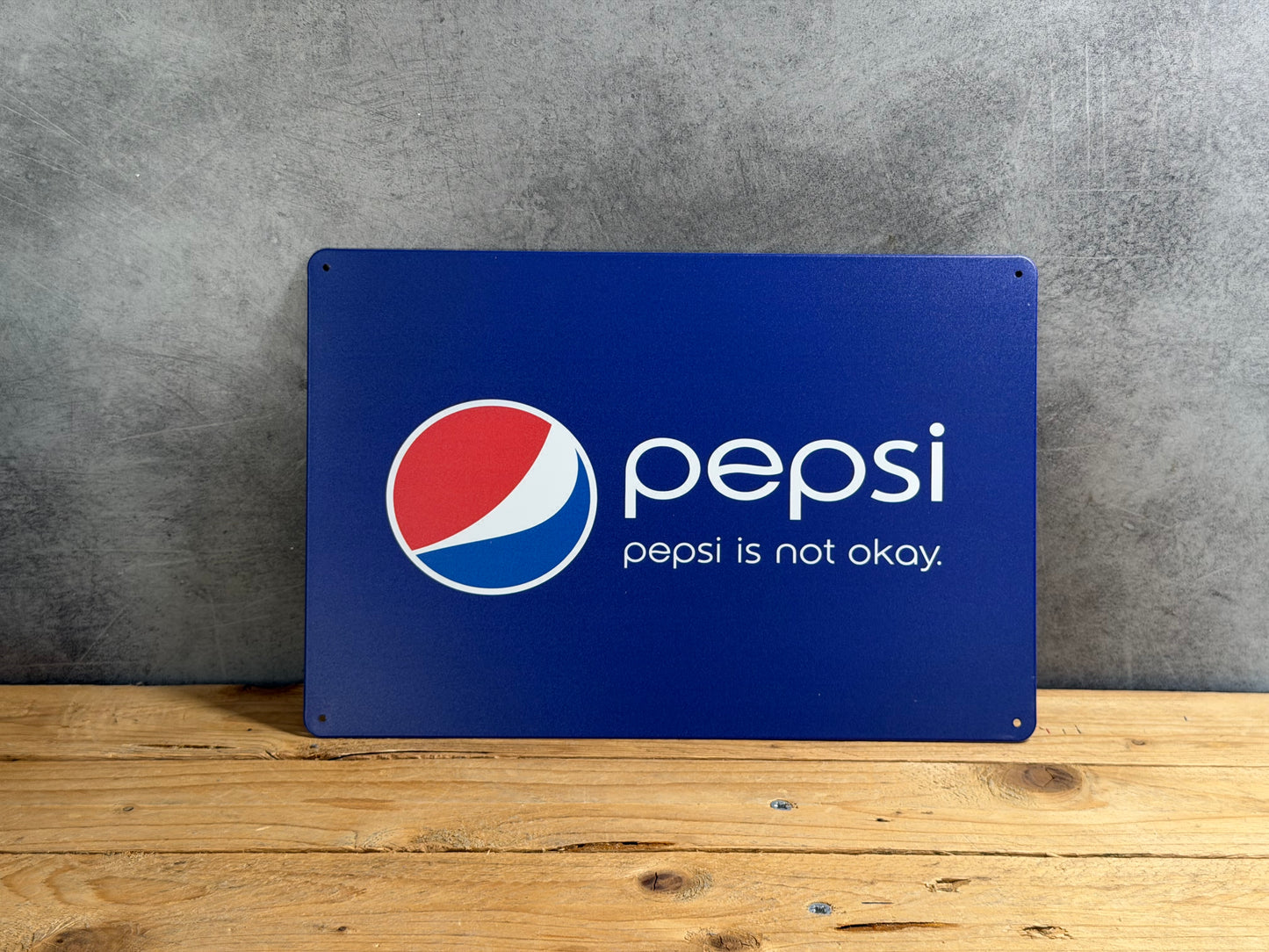 Plaque métal Pepsi 434