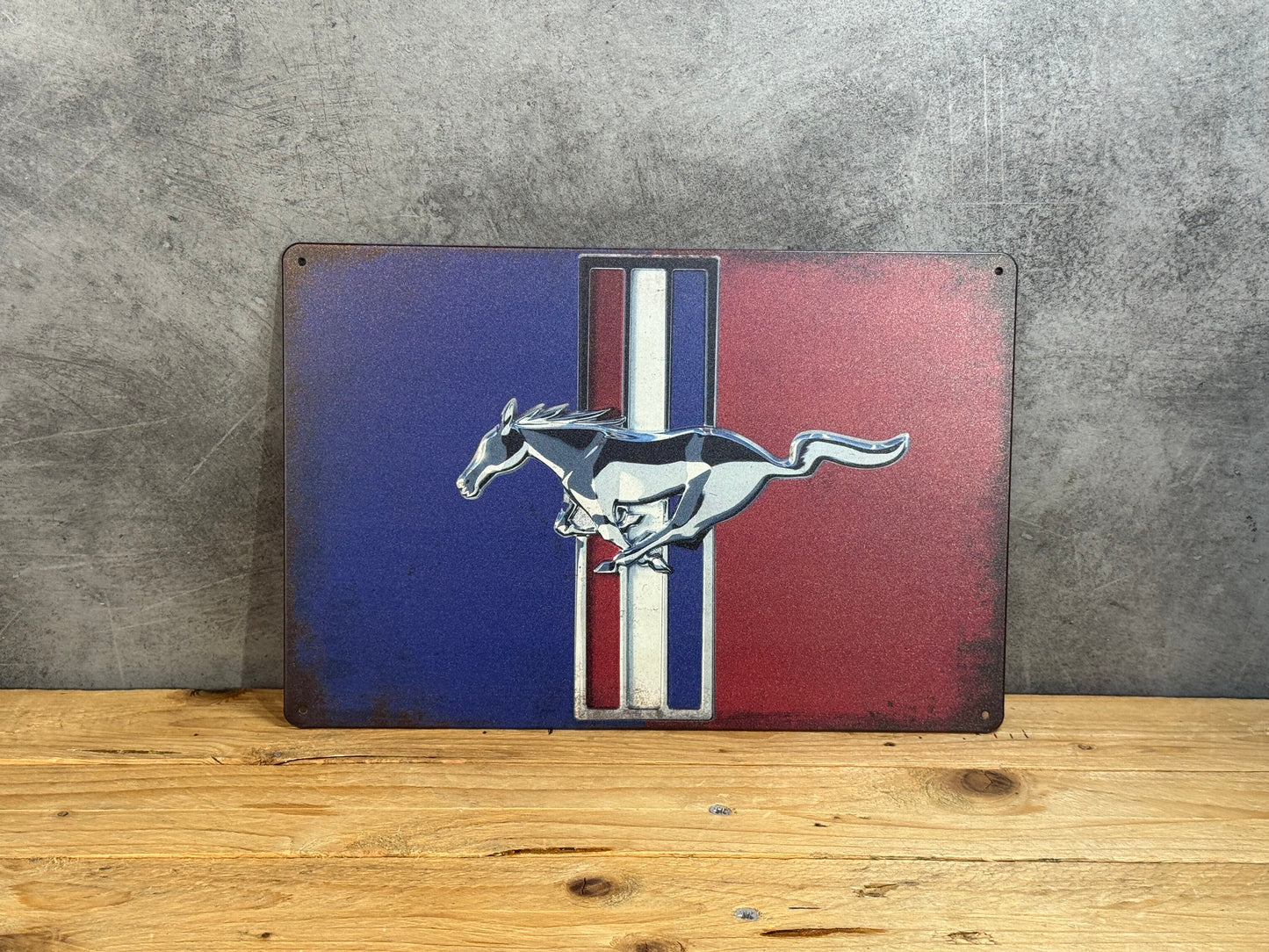 Plaque métal Ford Mustang 7544