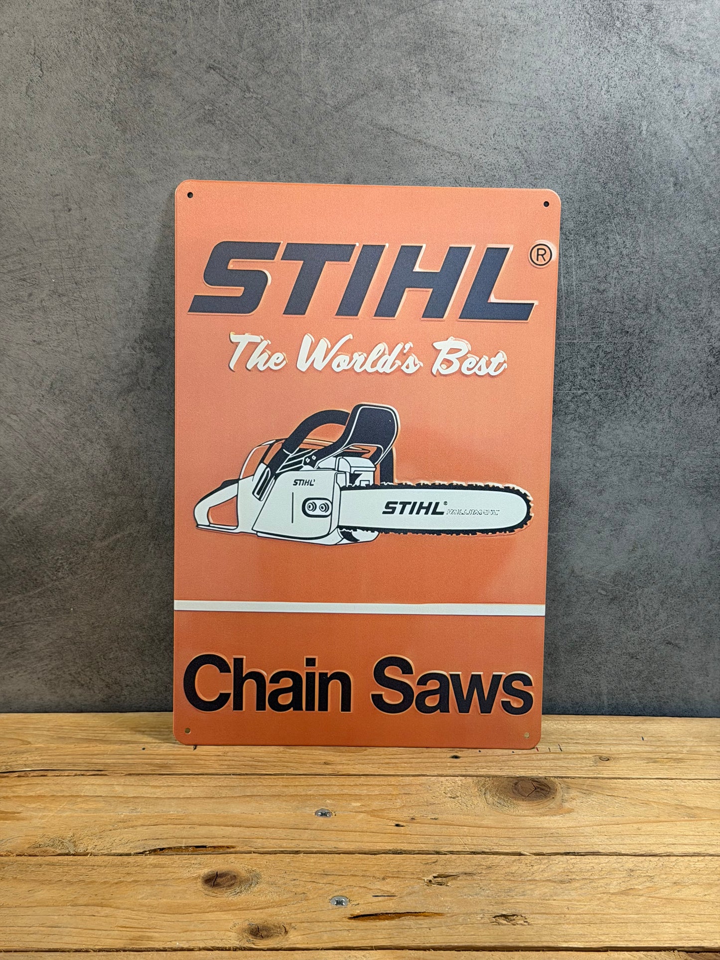 Plaque métal Stihl 065