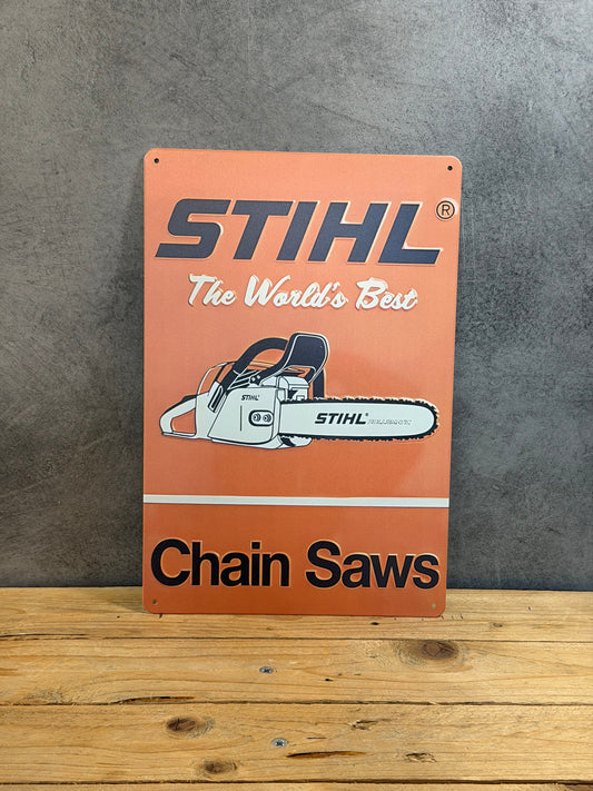 Plaque métal Stihl 065