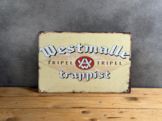 Plaque métal Westmalle 996