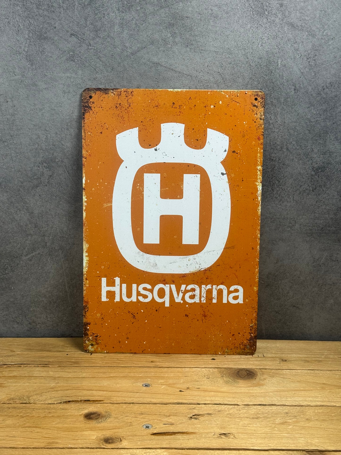 Plaque métal Husqvarna 144