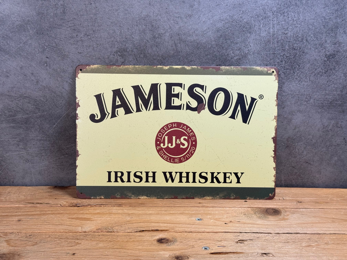 Plaque métal Jameson 938